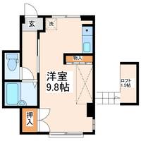 ロフト九品寺の間取り
