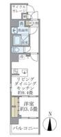 東京都荒川区東日暮里1(マンション)の賃貸物件の間取り