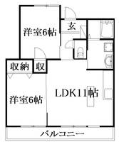 物件の間取り画像