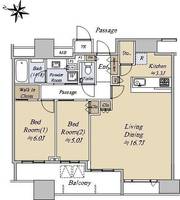 物件の間取り画像