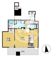 物件の間取り画像