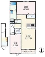 物件の間取り画像