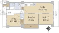 物件の間取り画像