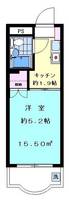 神奈川県横浜市港北区菊名7(マンション)の賃貸物件の間取り
