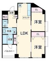 パークヒルズ桜台の間取り