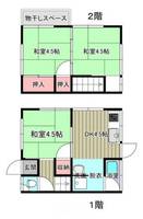 広島県広島市西区庚午中2(一戸建)の賃貸物件の間取り