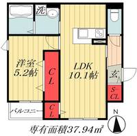 物件の間取り画像