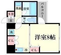 SK扇町公園の間取り