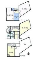 東京都世田谷区若林2(マンション)の賃貸物件の間取り
