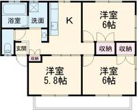 物件の間取り画像
