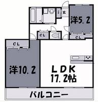 物件の間取り画像