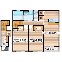 物件の間取り画像
