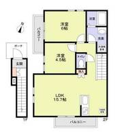 物件の間取り画像