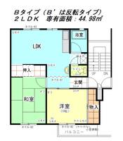 物件の間取り画像