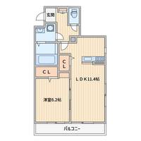 東京都練馬区石神井町8(マンション)の賃貸物件の間取り