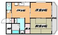 千葉県市川市欠真間2(マンション)の賃貸物件の間取り