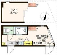 CERESIA池袋Westの間取り
