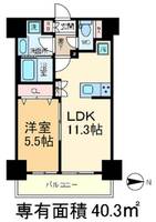 物件の間取り画像
