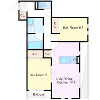 物件の間取り画像