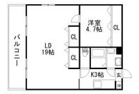 物件の間取り画像