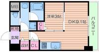 大阪府吹田市垂水町3(マンション)の賃貸物件の間取り