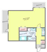 KC21ビルの間取り