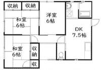 静岡県浜松市中央区蜆塚3(一戸建)の賃貸物件の間取り