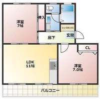 物件の間取り画像
