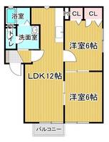 物件の間取り画像