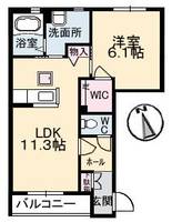 物件の間取り画像