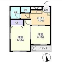 海老澤マンションの間取り