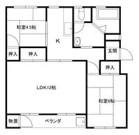 物件の間取り画像
