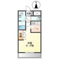 栃木県宇都宮市インターパーク2(アパート)の賃貸物件の間取り