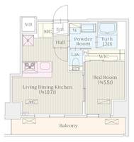 物件の間取り画像