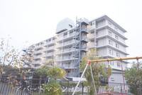 マンハイム佐貫B棟の外観