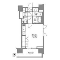 東京都文京区千駄木3(マンション)の賃貸物件の間取り