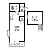 Kコーポの間取り