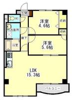 物件の間取り画像