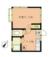 リバーハイツマツモトの間取り