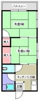 石橋荘の間取り