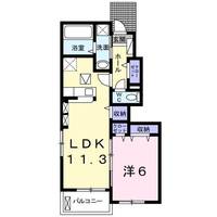 トゥジュールBの間取り