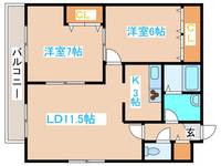 物件の間取り画像