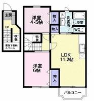物件の間取り画像