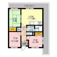 物件の間取り画像
