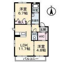 物件の間取り画像