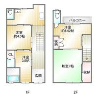 物件の間取り画像