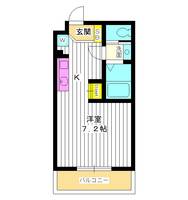 東京都練馬区小竹町2(マンション)の賃貸物件の間取り