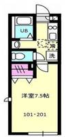 グローリアの間取り