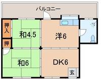 大宏マンションの間取り