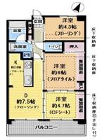 物件の間取り画像